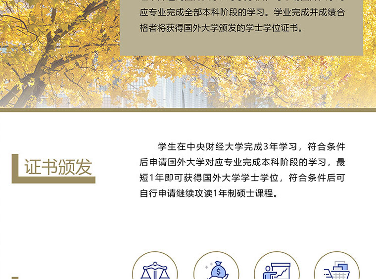 中央财经大学SQA3+1国际本科