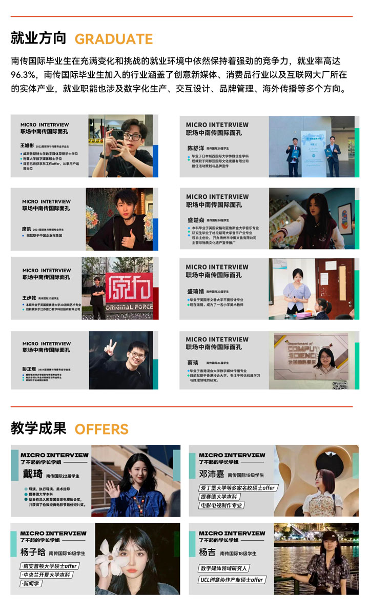 南京传媒学院国际本科（英澳新）