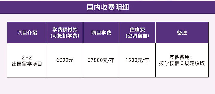 广东金融学院国际本科项目(非统招)
