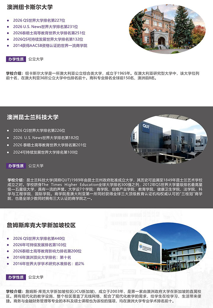 广东金融学院国际本科项目(非统招)