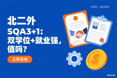 北二外SQA3+1：双学位+教育部认证，值吗？
