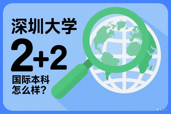 深圳大学2+2国际本科怎么样？深大学籍+TOP200名