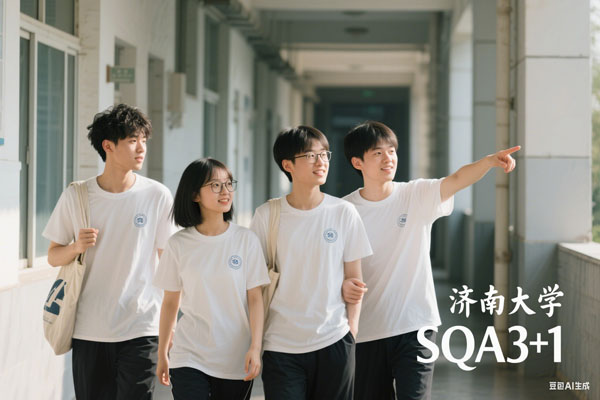 高考赛道太卷？济南大学官方SQA3+1国际本科，弯
