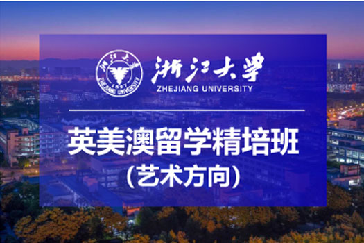 2025浙江大学英美澳留学精培班（艺术方向）招生