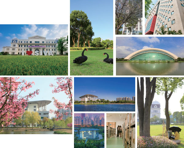 上海视觉艺术学院艺术国际本科校园生活及作品