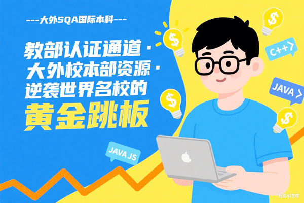大外SQA国际本科｜高考失利免重读？3年校本部直
