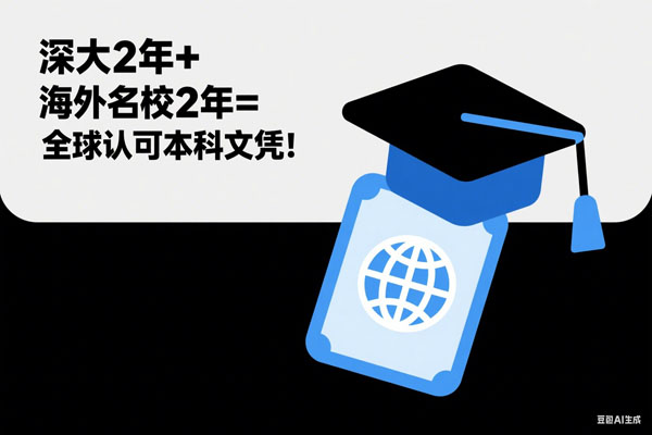 双非学历竞争力弱？深大2年+海外名校2年=全球认